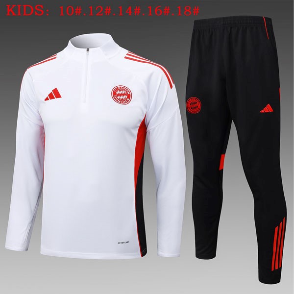 Ninos Sudadera De Training Bayern Munich 2025-2026 Blanco 6